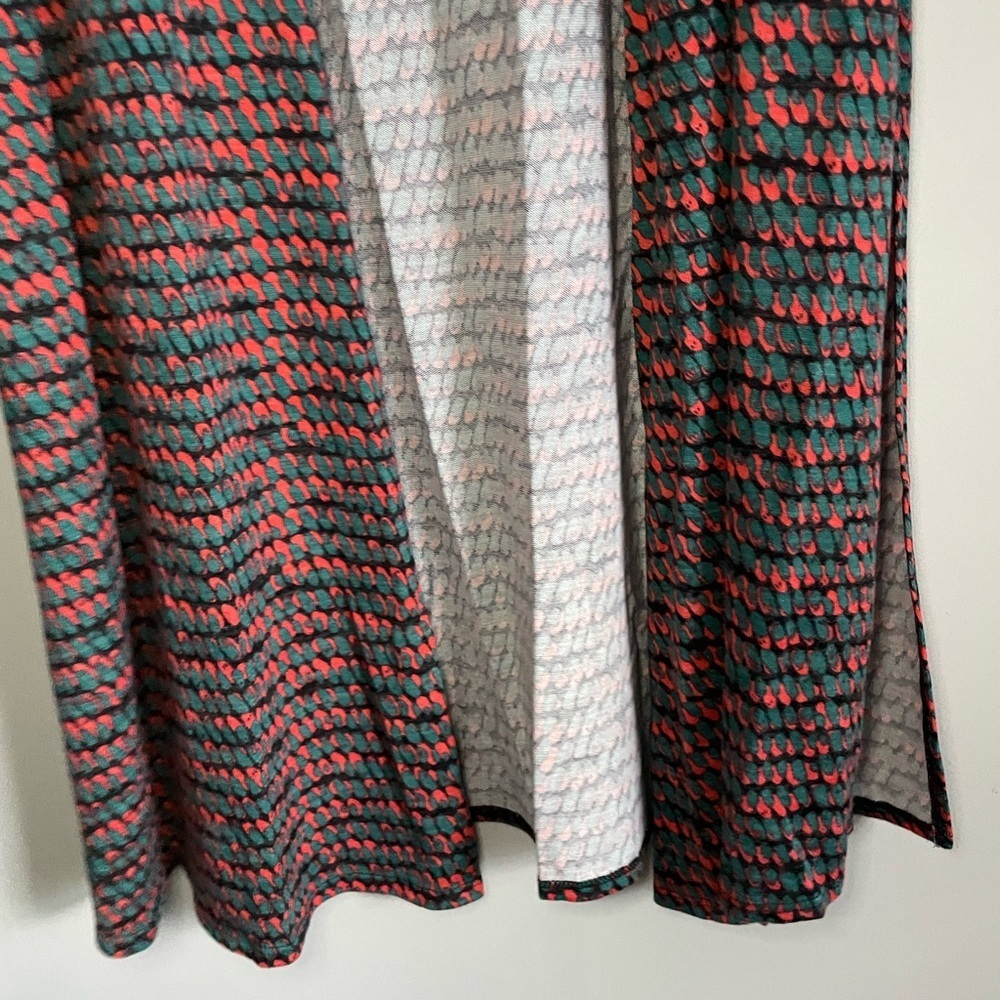Bright Lularoe Joy Longline Vest - Picture 5 of 9